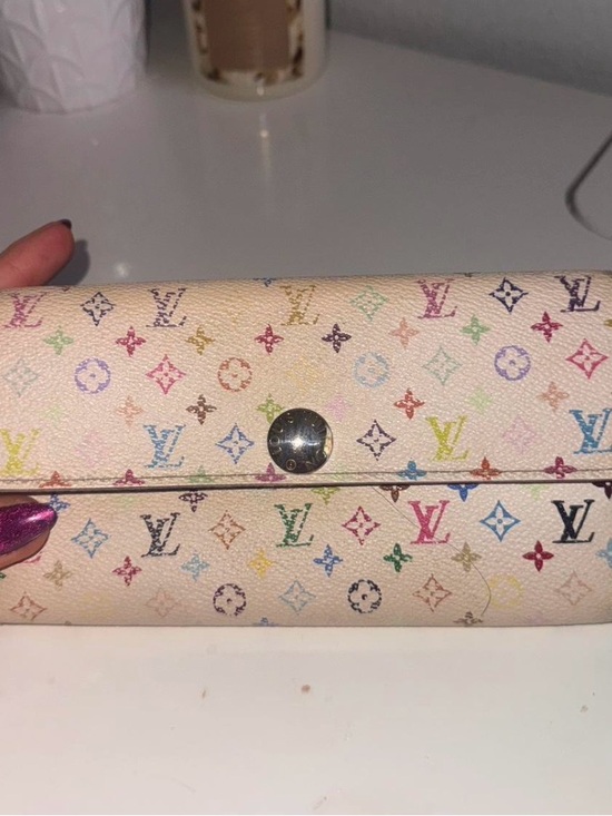 Louis Vuitton Handbags - Louis Vuitton Cream Multicolor Monogram Long Wallet